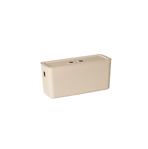 ORGANIZADOR C/ TAMPA 26X10X12 CM FLY 2,6 LTS CREME