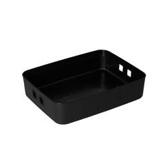 Cesto Organizador 34x26x8 Cm Fly 6,0 Lts Preto