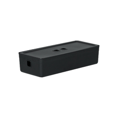 Organizador C/ Tampa 34x15x8 Cm Fly 3,2 Lts Preto