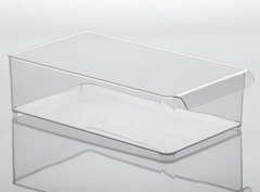 Organizador gaveta diamond 37,5x 21x 10,5cm cristal UTMAIS942