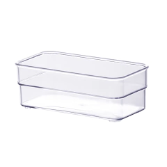 Organizador Diamond 15x 7,5x 5,2cm Cristal UTMAIS934