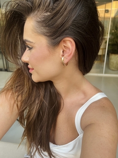 Ear Hook Aro Arredondado - Dourado 2095 - Loja Hemera