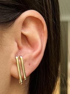 Ear Hook Aro Duplo - Dourado 2089 - comprar online