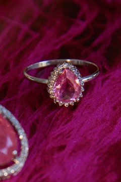 Anel Kalani - turmalina pink 0898