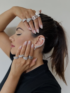 Ear cuff Pinoli - prata 1011 na internet
