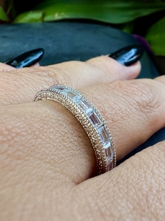 Anel Chapada Diamantina - prata 1011