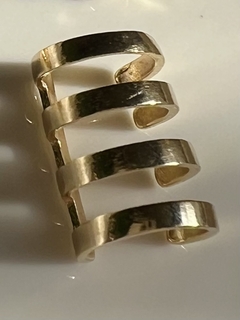 Piercing Fake Quatro Aros - Dourado 2049