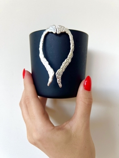 Ear cuff Pinoli - prata 1011