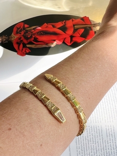 Bracelete Inspiração Bulgari - Dourado 2043 - comprar online