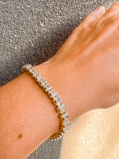Pulseira dourada riviera 0695 - comprar online