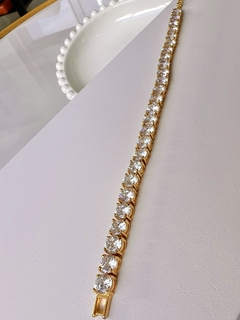 Pulseira Riviera Cristal - dourada 3030 na internet