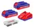 Taladro Impacto Perc 13mm 20v 66nm Brushless Emtop ECIDL20668-4 en internet