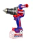 Taladro Impacto Solo 13mm 20v 166nm Brushless emtop ECIDL201668-4 SOLO NOBAT NOCARG NOMALETIN