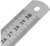 Regla Metalica Acero Inoxidable 30 Cm 12 P Ruhlmann