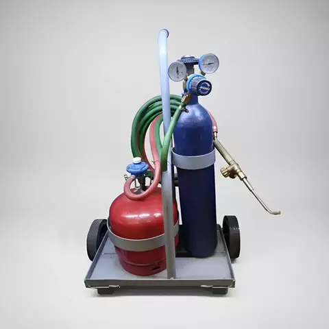 Oxigas micro autogena oxigeno gas 2kg y 1/2m3 refrigeración - comprar online