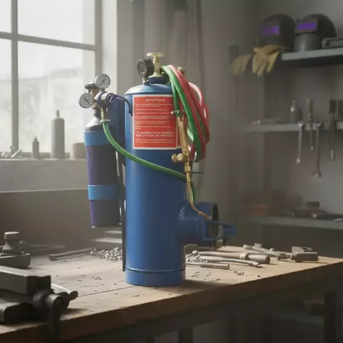 Equipo con gasógeno 1 Kg Y Tubo 1/4 M3 Oxi Acetileno - comprar online