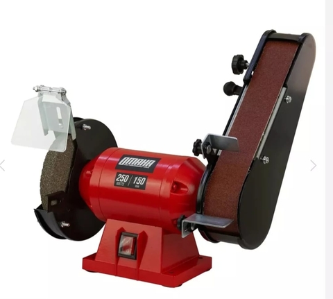 Amoladora De Banco Con Lijadora 250w Md150 Omaha