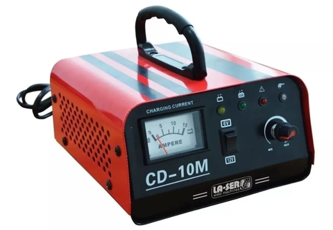 Cargador De Baterias 10amp 6v Y 12v Cd 10m CD-10M Laser
