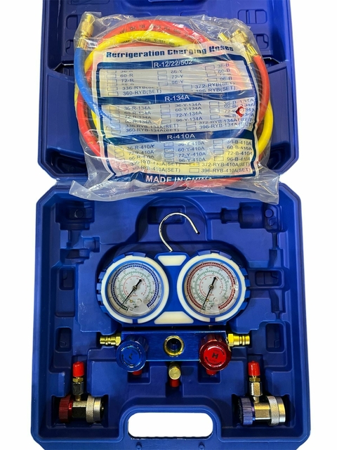 Manifold Refrigeracion Automotor Aire R134a Ruhlmann - comprar online