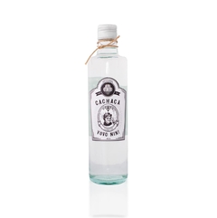 Cachaça Prata Armazenada em Barril de Jequitibá VOVÓ NINÍ - 500 ml