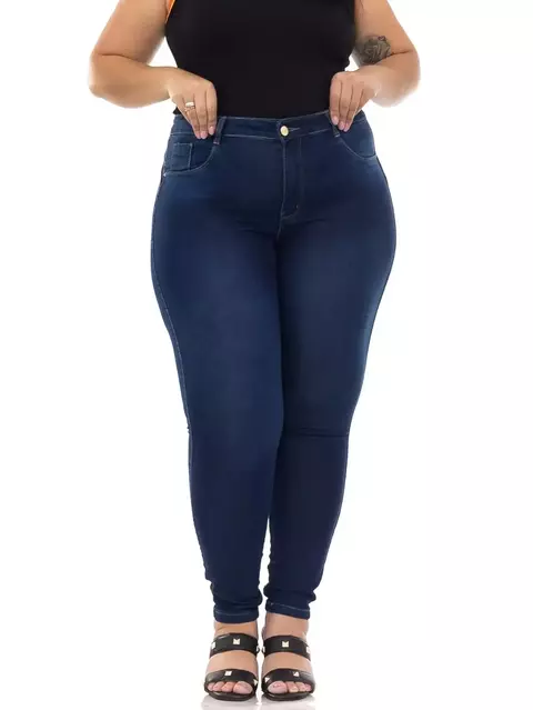 Calça Jeans Feminina Plus Size Premium