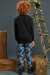 Conjunto The Future de Blusão e Calça Jogger em Moletom com Pelúcia Luc.Boo - comprar online