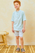 Conjunto de Camisa Gola de Padre e Bermuda LucBoo - comprar online
