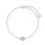 Pulseira de Prata Redonda Cravejada
