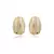 Brinco Oval com Camadas - Semijoia em Ouro 18K - comprar online