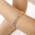 Bracelete Elos e Detalhe em Micro Zircônias - Semijoia em Ouro 18K - comprar online