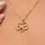 Colar Amor Infinito com Detalhes em Micro Zircônias - Semijoia em Ouro 18K na internet