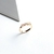 Anel Zircônias Ovais Coloridas - Semijoia em Ouro 18K - comprar online