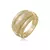 Anel Elevado com Texturas - Semijoia Ouro 18K - comprar online