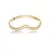 Bracelete em V com Micro Zircônias - Semijoia Ouro 18K - comprar online