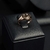 Anel de Dedinho Ajustável Smile com Micro Zircônias - Semijoia em Ouro 18K - comprar online
