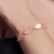 Pulseira de Gotas Naturais Morganita - Semijoia em Ouro 18K - comprar online