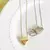 Colar Relicário Coração com Micro Zircônias Cristal - Semijoia Ouro 18k - Semijoias e Acessórios de Luxo | Dandara Barreto Joias