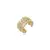 Piercing Fake Folhas e Fileira de Zircônias - Semijoia Ouro 18K - comprar online
