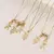 Colar Filhos Casal Menino e Menina com Detalhes em Micro Zircônias - Semijoia Ouro 18K - loja online