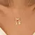 Colar Filhos Casal Menino e Menina com Detalhes em Micro Zircônias - Semijoia Ouro 18K - comprar online