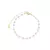 Pulseira Delicadas Pérolas - Semijoia em Ouro 18K na internet