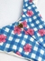 Calcinha Mila Vichy azul - comprar online