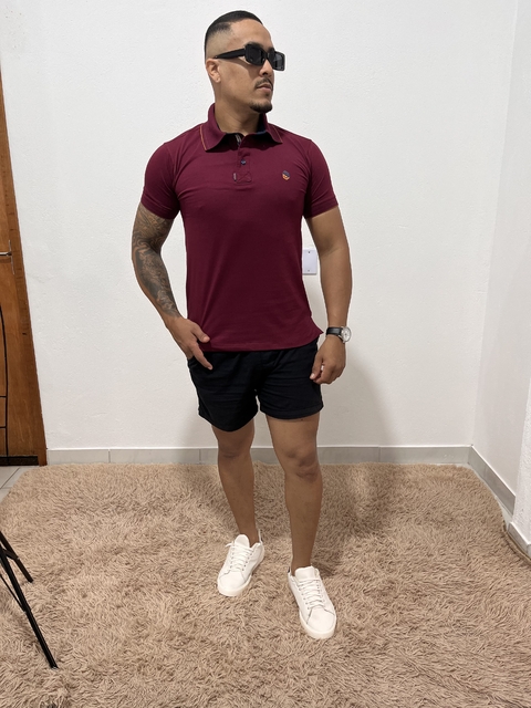 GOLA POLO SPOT FILÊTE UVA