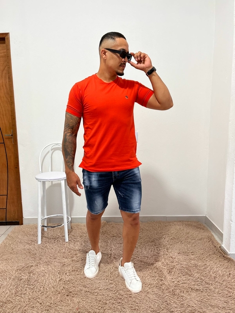 Tshirt Cotton Redonda TOMATE