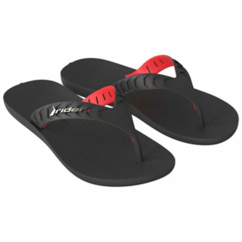 SANDALIA RIDER PRETO/PRET0/VERMELHO