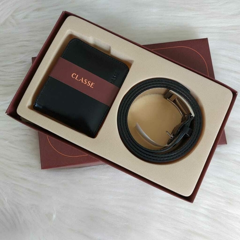 KIT CARTEIRA SOCIAL CLASSE COURO / PRETO 19