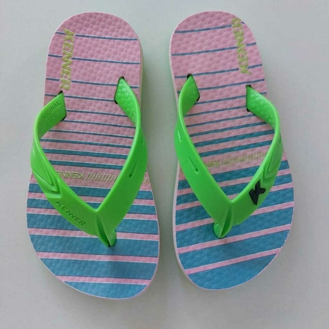 SANDALIA KENNER NEW SUMMER KIDS PVC VERDE TRAVIS/VERDE TRAVIS/DEGRADE