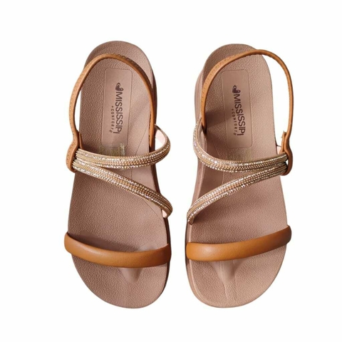 SANDALIA MISSISSIPI RIVES CAMEL