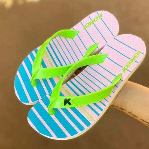 SANDALIA KENNER NEW SUMMER VERDE TRAVIS DEGRADE