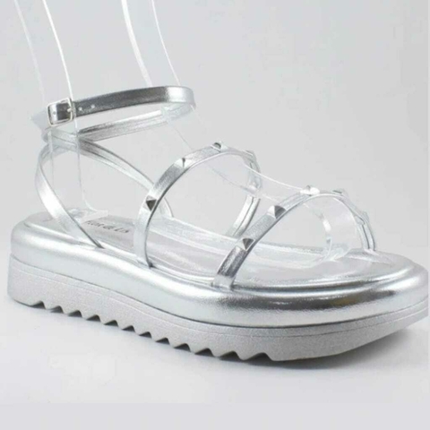 SANDALIA FLOR DE LIS FLATFORM